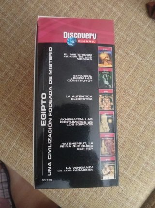 Pack DVD Discovery Channel Egipto Misterio histori