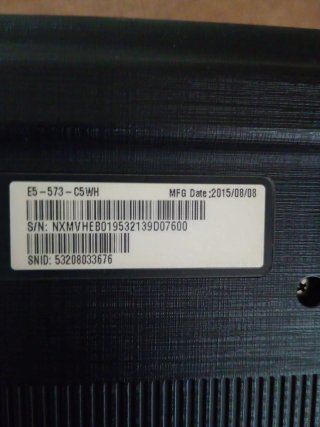 Portátil Acer Aspire E5-573 N15Q1