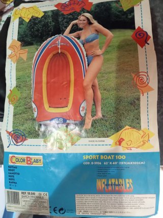 Lancha hinchable Color Baby Sport Boat 100