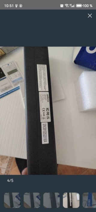Impresora Térmica Portátil Polono D810