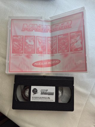 VHS Great Mazinger Contra Getter Robo G