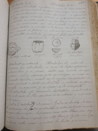 Recetas culinarias antiguas libro hecho a mano