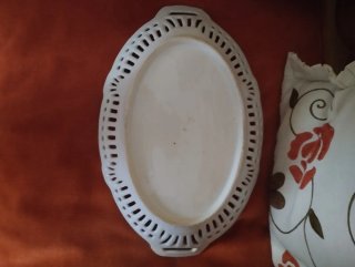 Bandeja antigua decorada