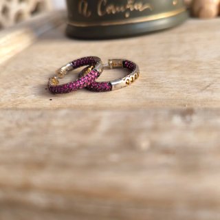 Pendientes Tous Zafiros Rosas Infinity
