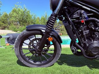 Honda CL500 A Negra