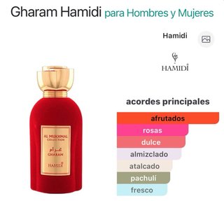 Perfume Hamidi Al Mukhmal Collection Gharám