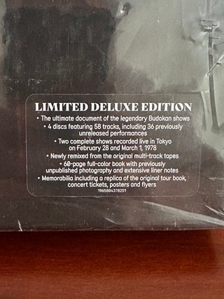 Bob Dylan The Complete Budokan 1978