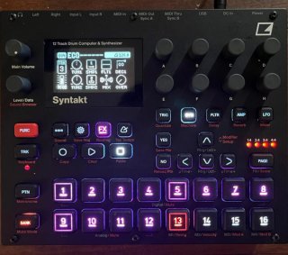 Elektron Syntakt - DIGITAL + ANalog + Sample  Drum