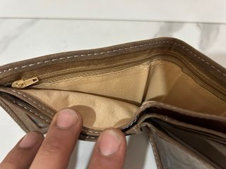 Cartera Real Madrid CF Marrón