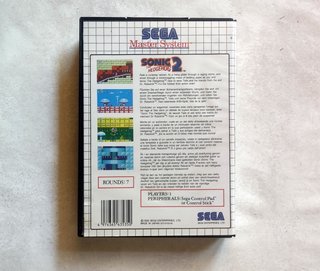 Sega Master System II y Sonic 2 Consola