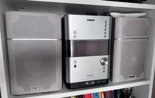 Mini Cadena Sony CMT-U1 Gris CD/USB/MP3