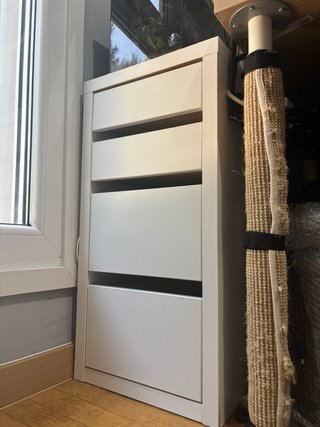 Cajonera blanca Ikea Alex