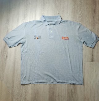 Polo vintage Kahlúa Americano Azul