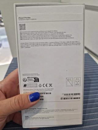 iPhone 17 Pro Max 2TB Azul Profundo