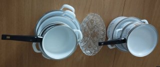 Batteria da Cucina Vintage Smaltata