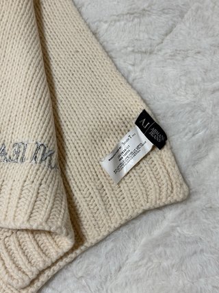 Bufanda Armani Jeans Beige