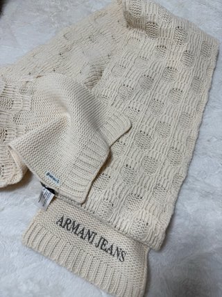 Bufanda Armani Jeans Beige