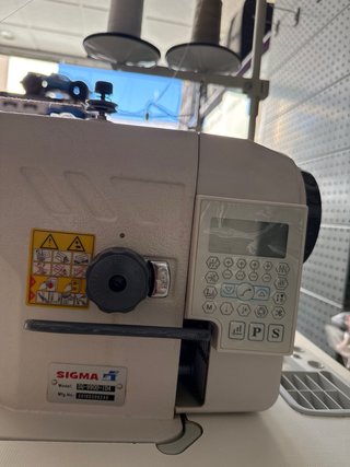 Máquina de coser industrial Sigma plana