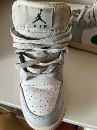 Zapatillas Jordan Air Blancas y Verdes