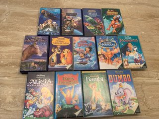 Lotto 13 Film Disney Classici VHS