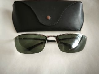 Gafas de sol Ray-Ban Hombre Plata/Verde