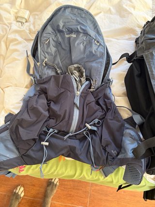 Mochila de senderismo y trekking