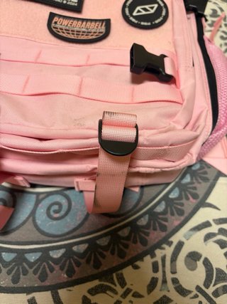 Mochila Powerbarbell Rosa Militar