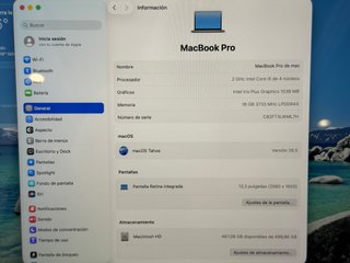 MacBook Pro 13" con GARANTIA