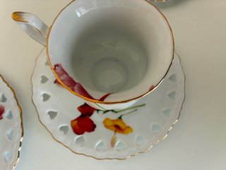 Juego de té/café Luminarc vintage - 8 tazas