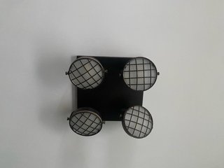 Apliques de techo negros y grises Estilo industria