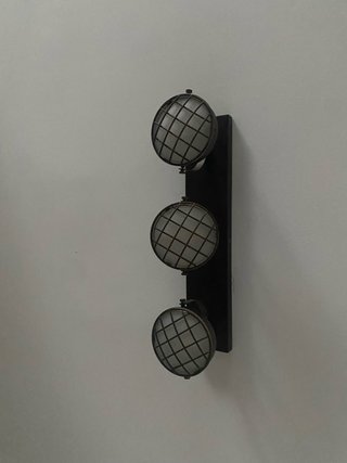 Apliques de techo negros y grises Estilo industria