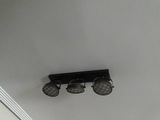 Apliques de techo negros y grises Estilo industria