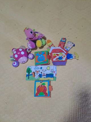 Lote juguetes estimulación temprana