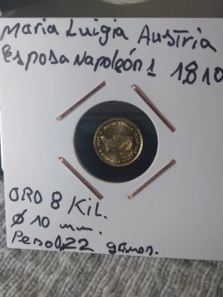 Moneda de oro, Austria 1815