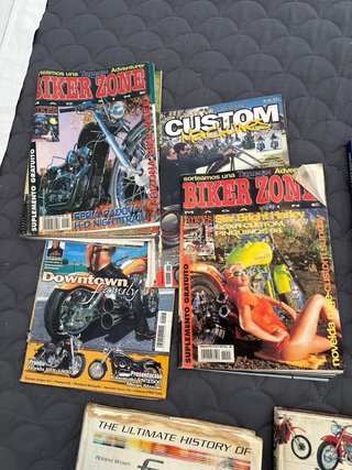 Lote de libros Harley-Davidson negociable