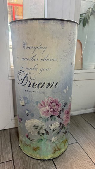 Paragüero decorativo floral