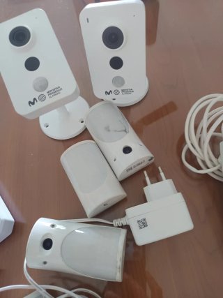 Kit Cámaras Seguridad MEO con Sensores