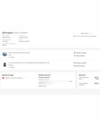 Ordenador de sobremesa PcCom Basic Elite Pro