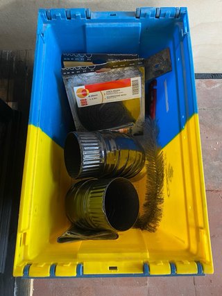Estufa de leña mini