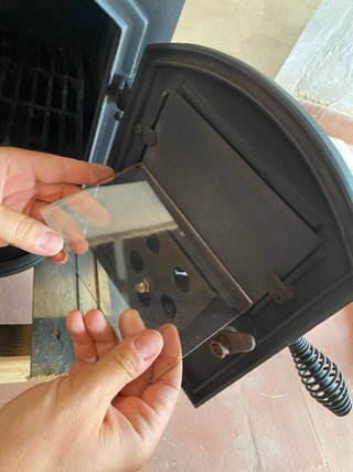 Estufa de leña mini