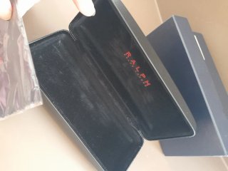 Porta occhiali Ralph Lauren con scatola