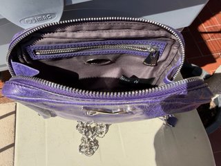 Bolso Bimba y Lola piel vacuno violeta