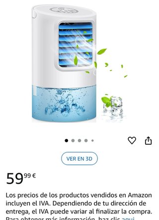 Mini Aire Acondicionado Portátil NUEVO