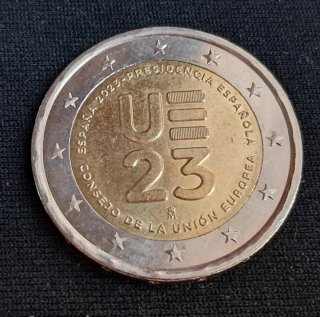 Moneda Conmemorativa España 2023 UE