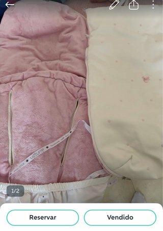 Saco Uzturre silla paseo rosa