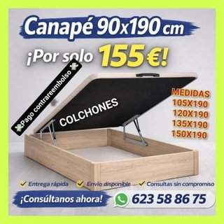 Packs camas colchones y canapes