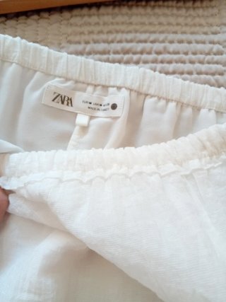 Falda Zara Transparencias