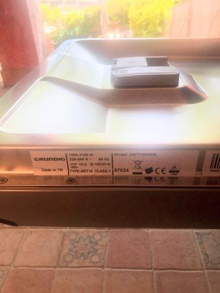 Lavavajillas Grundig Inox