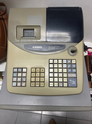 Caja Registradora Casio TE-100