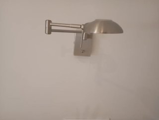 2 Apliques de Pared Plateados